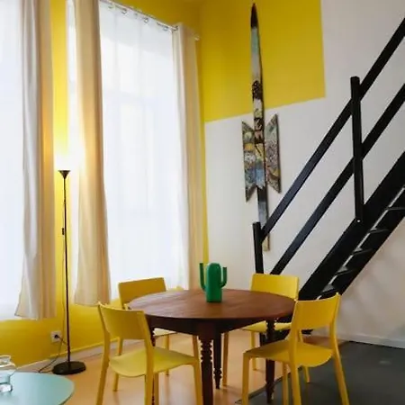 公寓 Monnaie,vieux-lille, Unique, Neo-vintage *